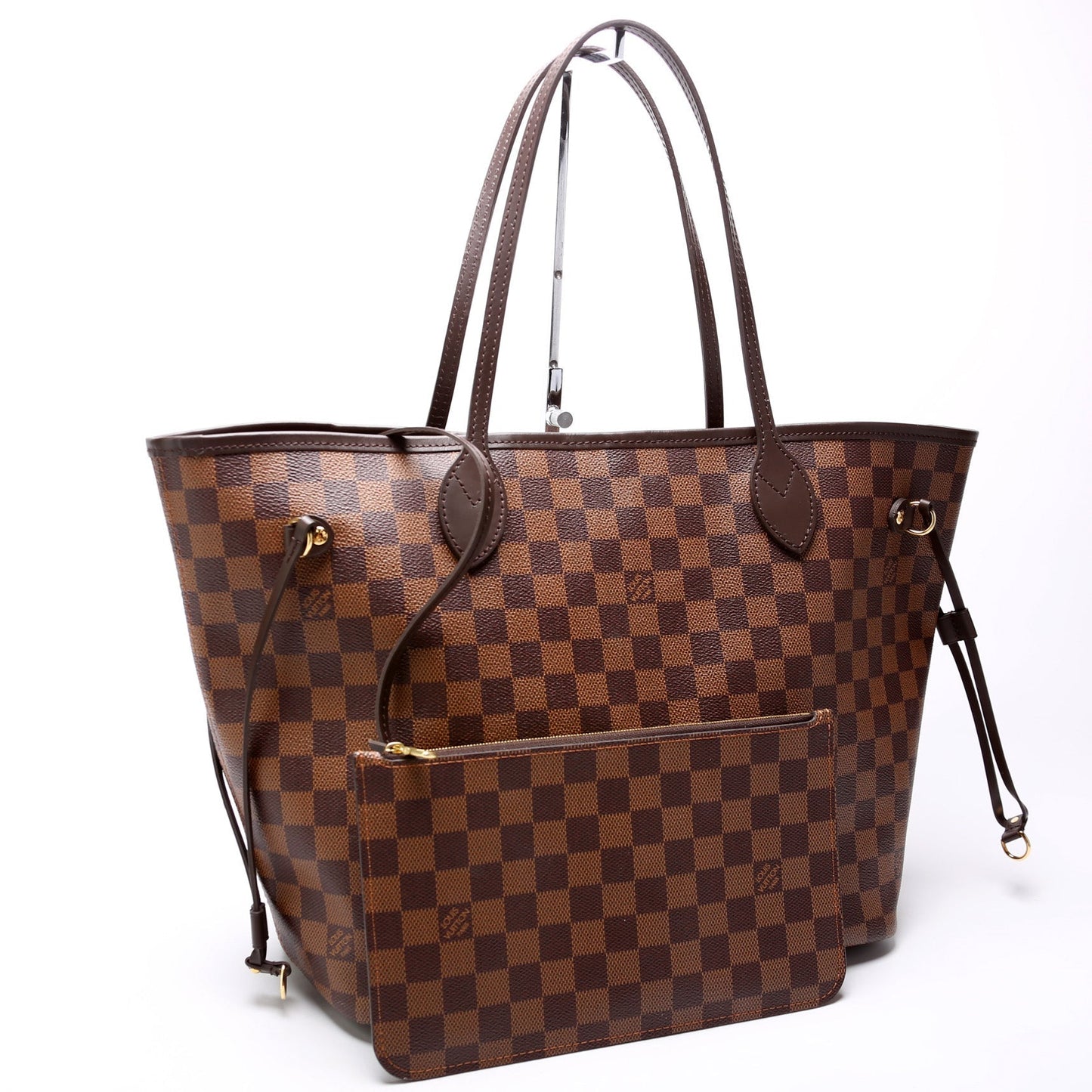 Neverfull W/Wallet MM Damier Ebene