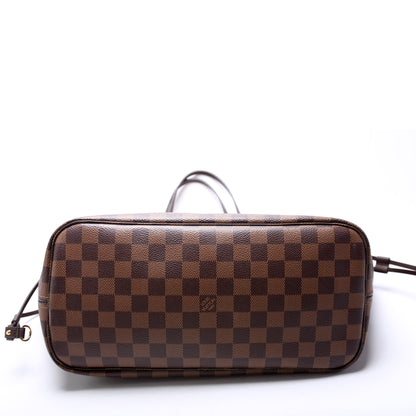 Neverfull W/Wallet MM Damier Ebene