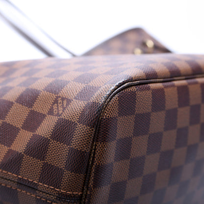 Neverfull W/Wallet MM Damier Ebene