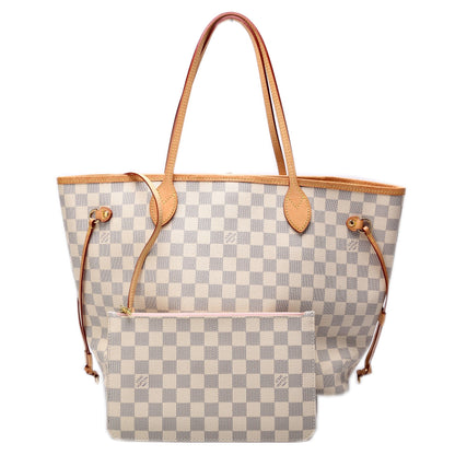 Neverfull W/Wallet MM Damier Azur