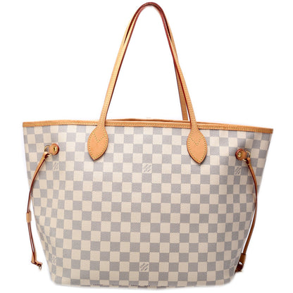 Neverfull W/Wallet MM Damier Azur