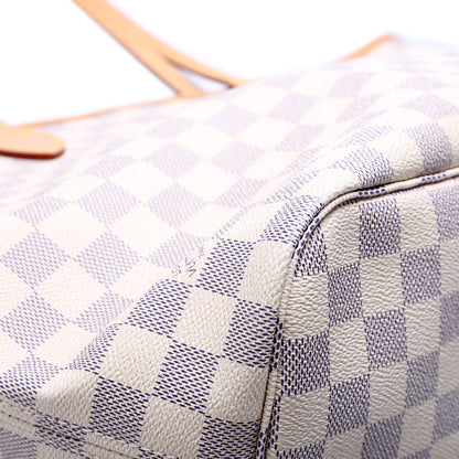 Neverfull W/Wallet MM Damier Azur