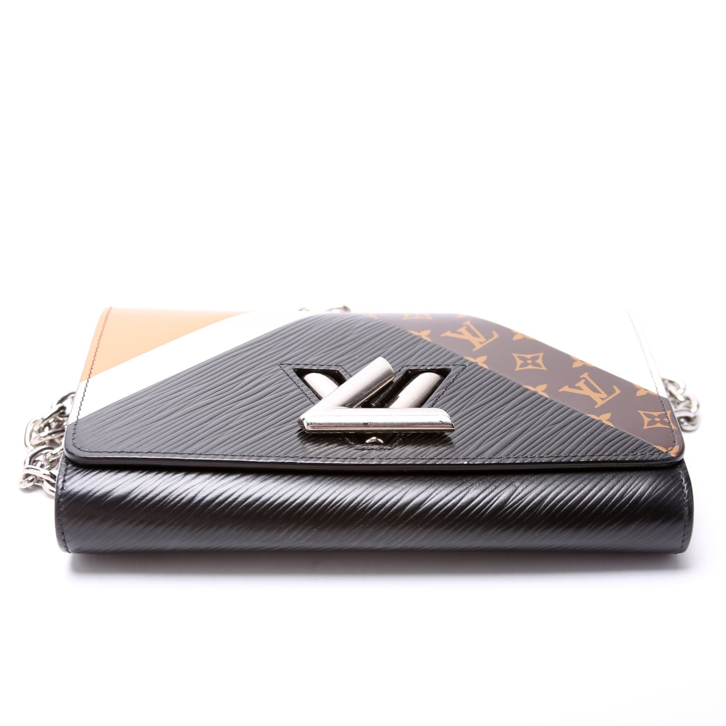 Twist Chain Wallet Calfskin Monogram Epi.