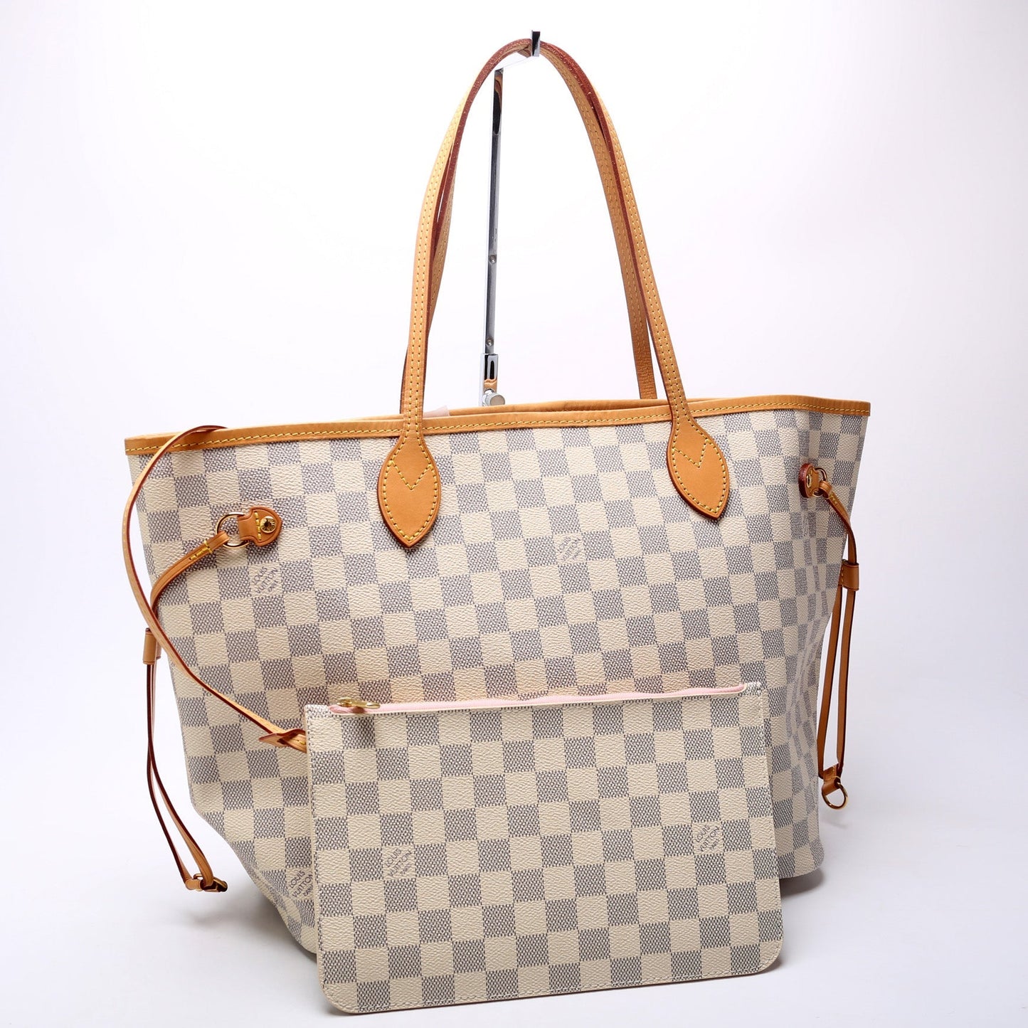 Neverfull W/Wallet MM Damier Azur