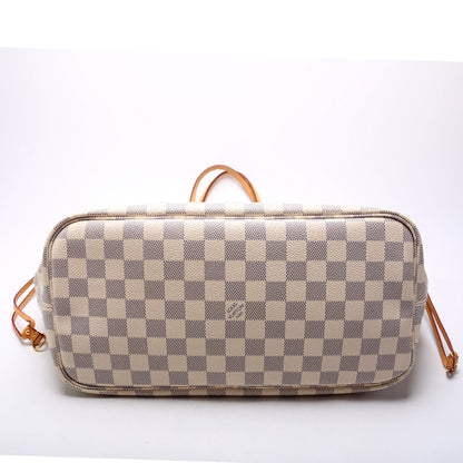 Neverfull W/Wallet MM Damier Azur