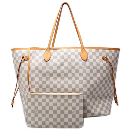 Neverfull w/Wallet GM Damier Azur