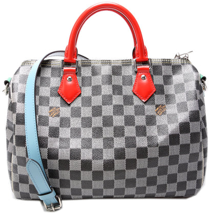 Speedy 30 Bandouliere Special Edit Colored Damier