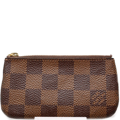 Pochette Cles Damier Ebene