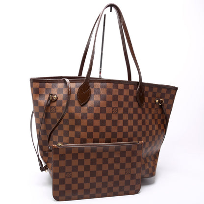 Neverfull MM w/Wallet Damier Ebene