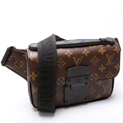 S Lock Sling Bag Monogram Macassar