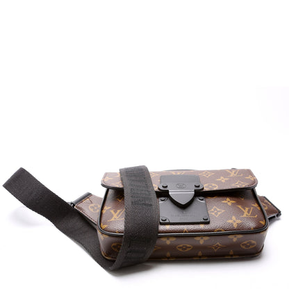 S Lock Sling Bag Monogram Macassar