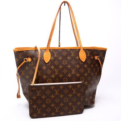 Neverfull w/ Wallet MM Monogram