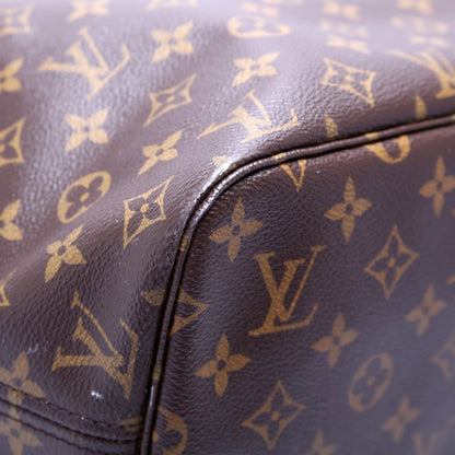 Neverfull w/ Wallet MM Monogram