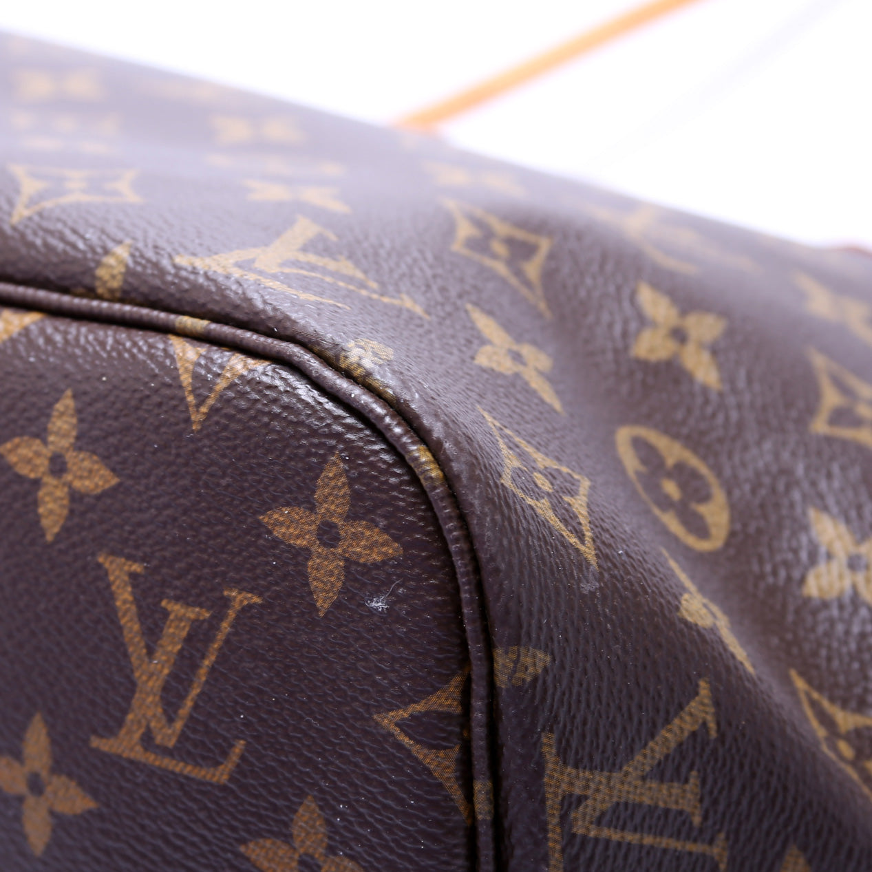 Neverfull w/ Wallet MM Monogram