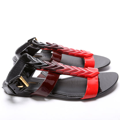 V Logo Sandals Size 39