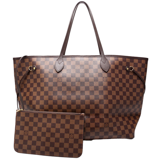 Neverfull W/Wallet GM Damier Ebene