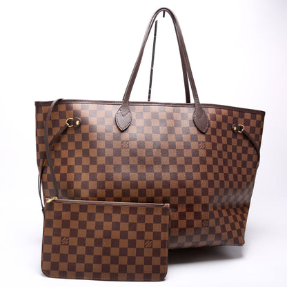 Neverfull W/Wallet GM Damier Ebene