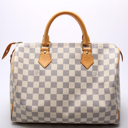 Speedy 30 Damier Azur