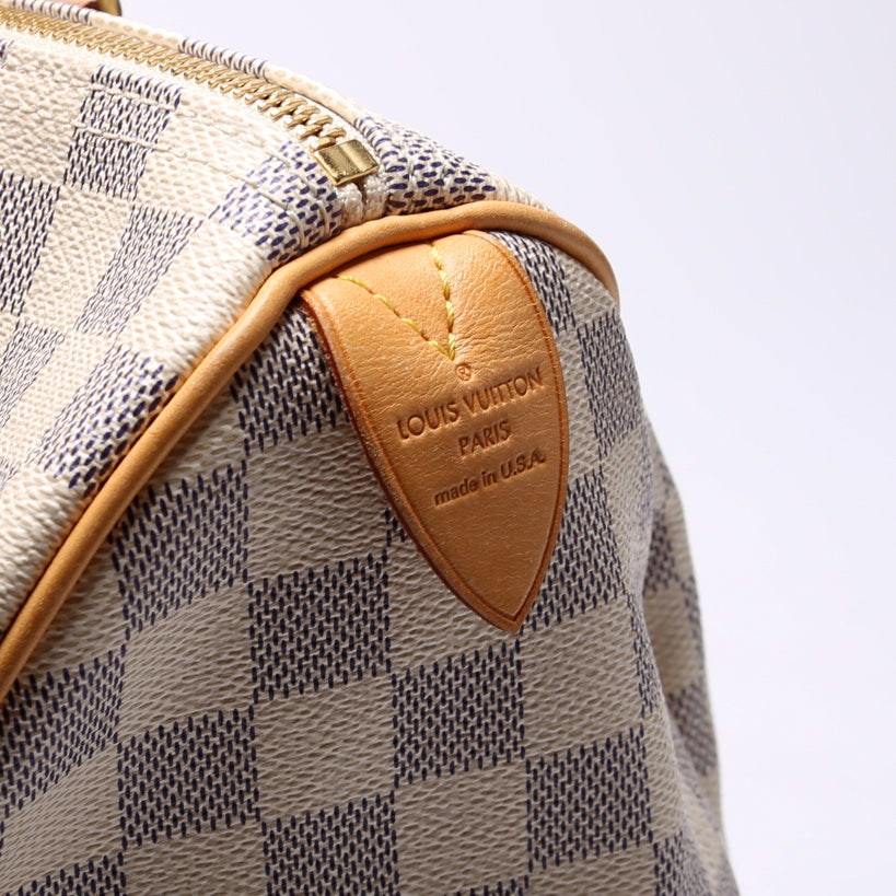 Speedy 30 Damier Azur