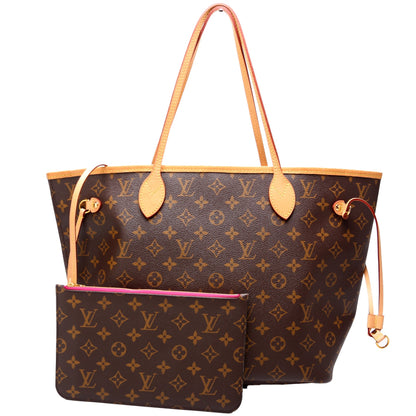 Neverfull w/ Wallet MM Monogram