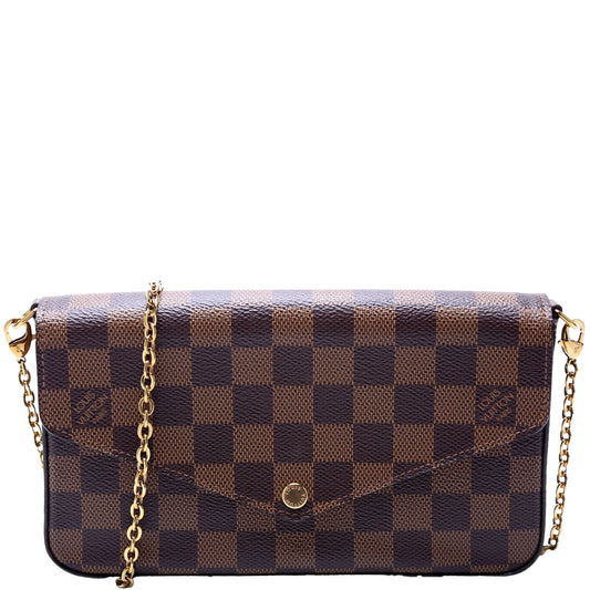 Pochette Felicie Damier Ebene