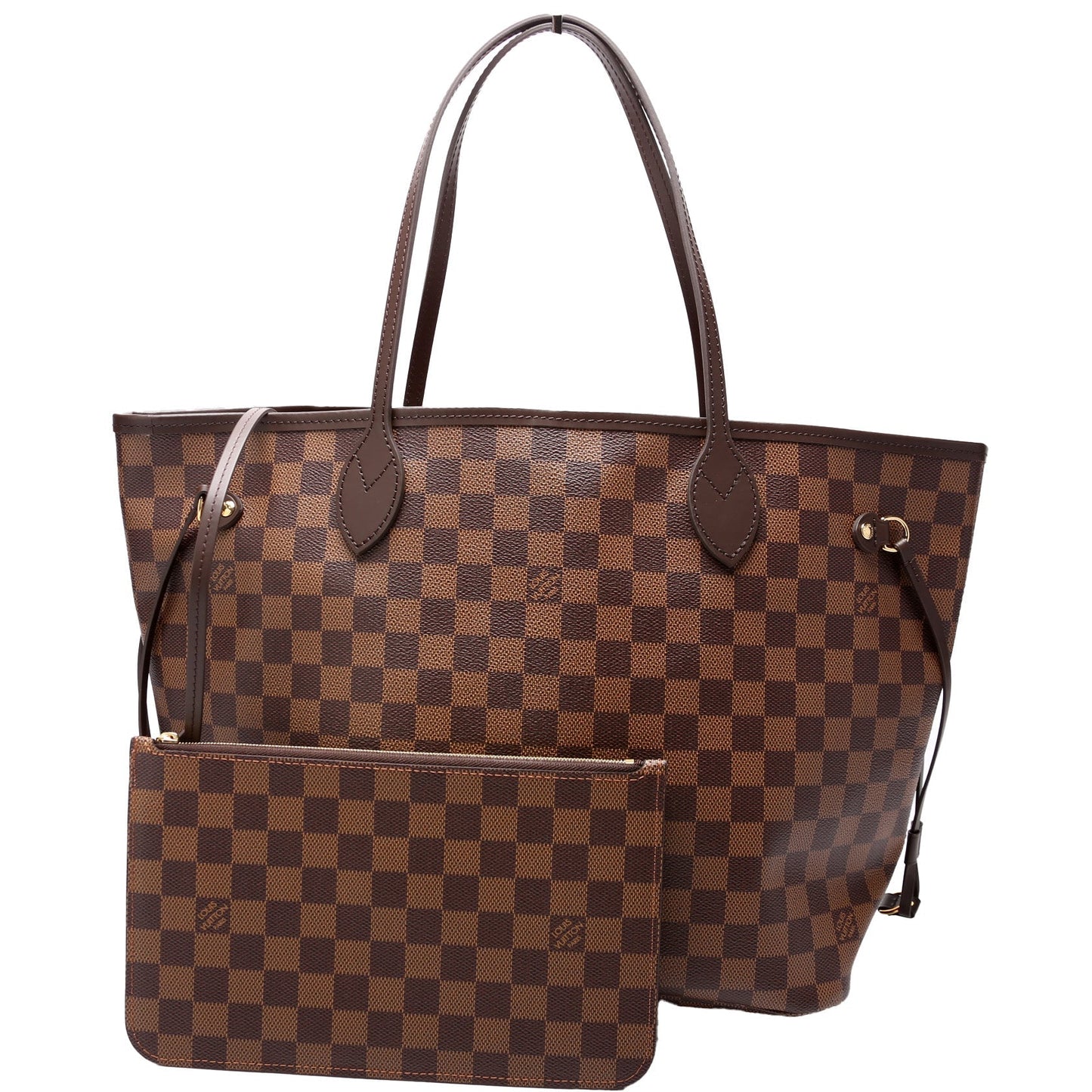 Neverfull MM w/ Wallet Damier Ebene