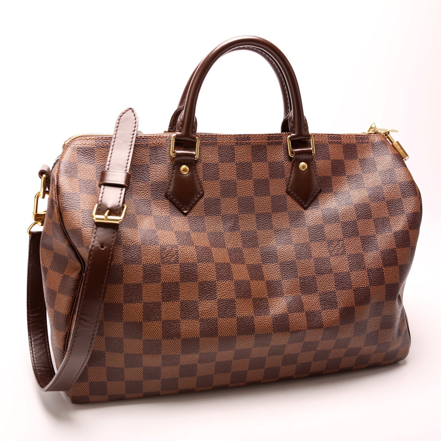 Speedy 35 Bandouliere Damier Ebene