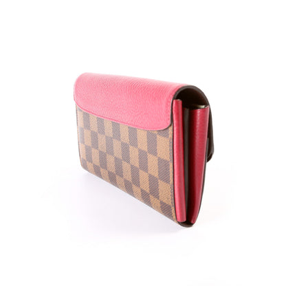 Normandy Long Wallet Damier Ebene