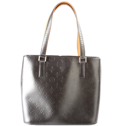 Stockton Monogram Matte Leather