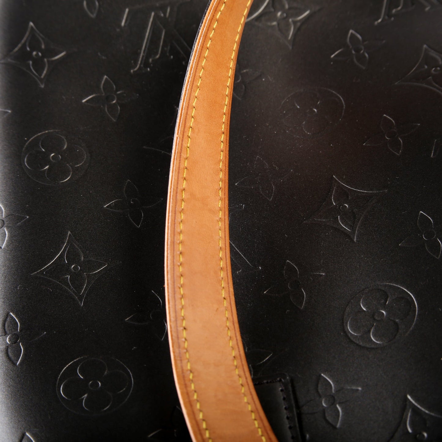 Stockton Monogram Matte Leather