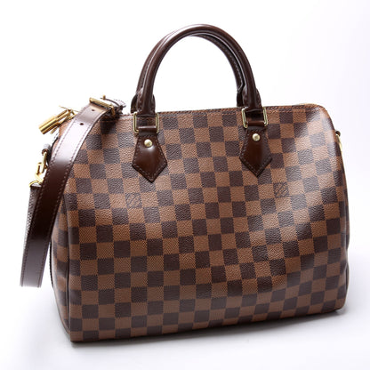 Speedy 30 Bandouliere Damier Ebene