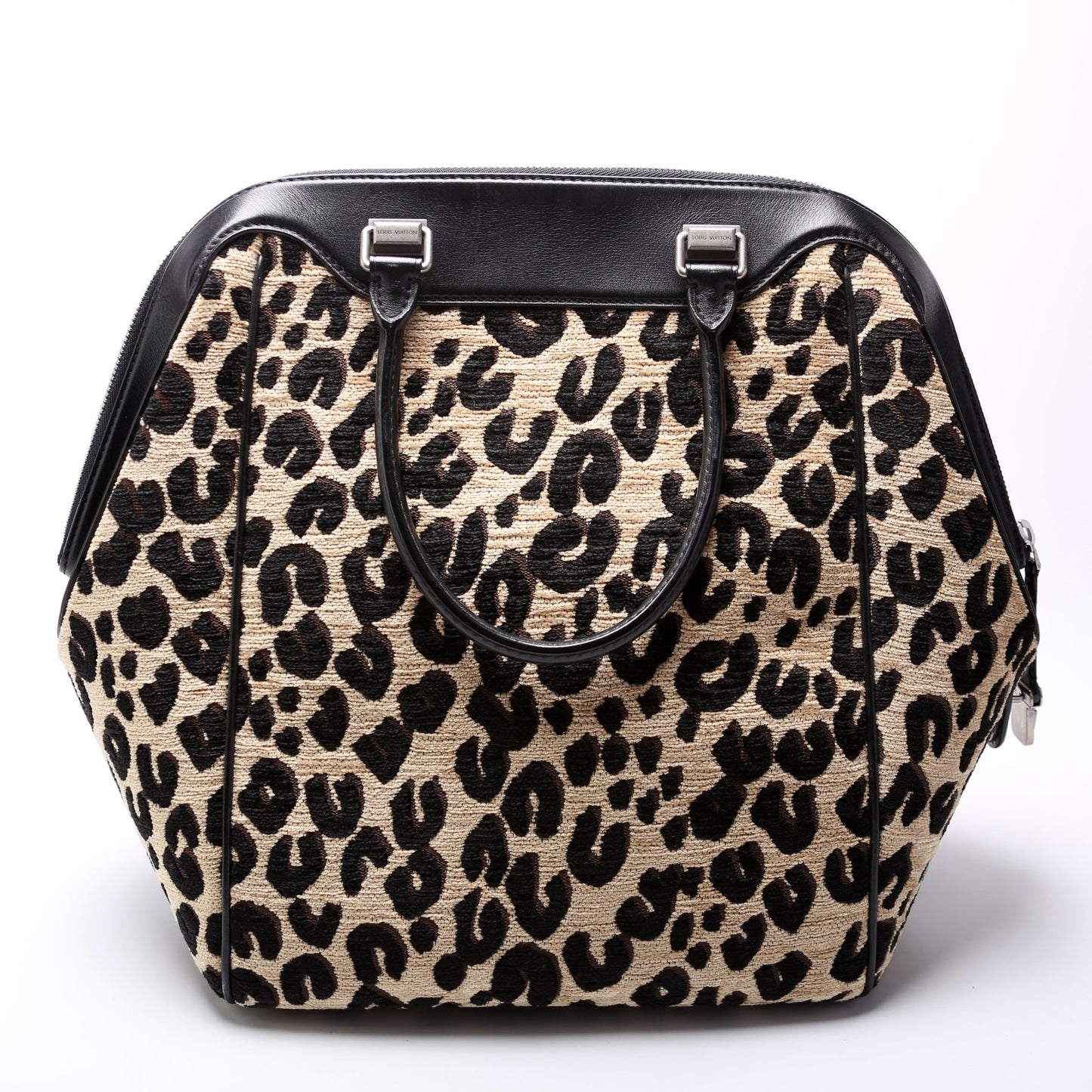 Stephen Sprouse North/South Leopard Chenille Tote