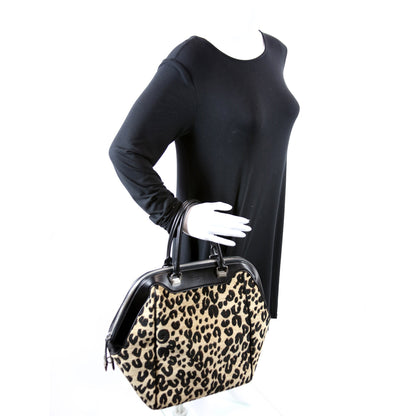 Stephen Sprouse North/South Leopard Chenille Tote