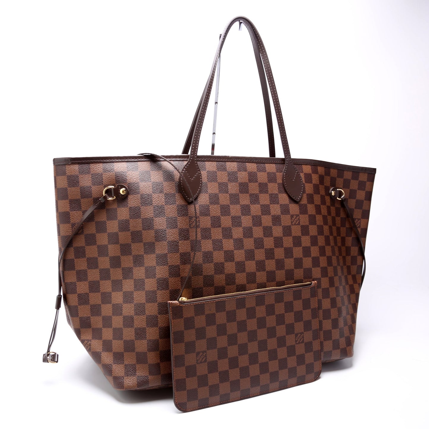 Neverfull W/ Wallet GM Damier Ebene