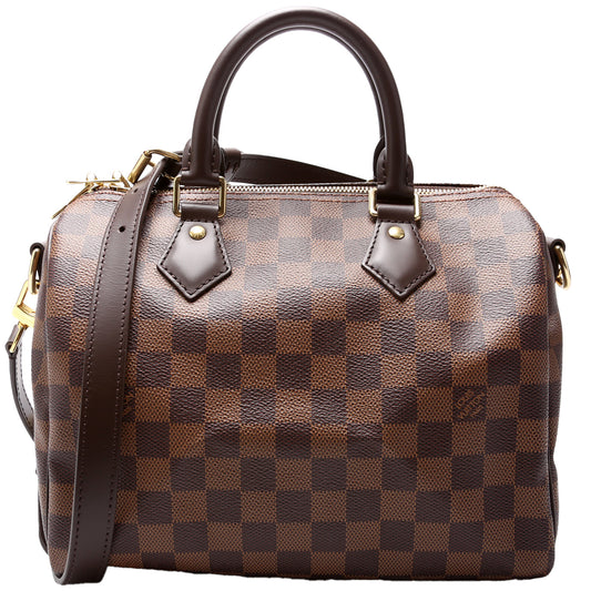 Speedy 25 Bandouliere Damier Ebene