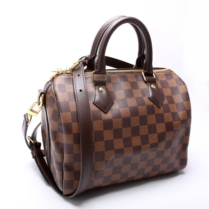 Speedy 25 Bandouliere Damier Ebene