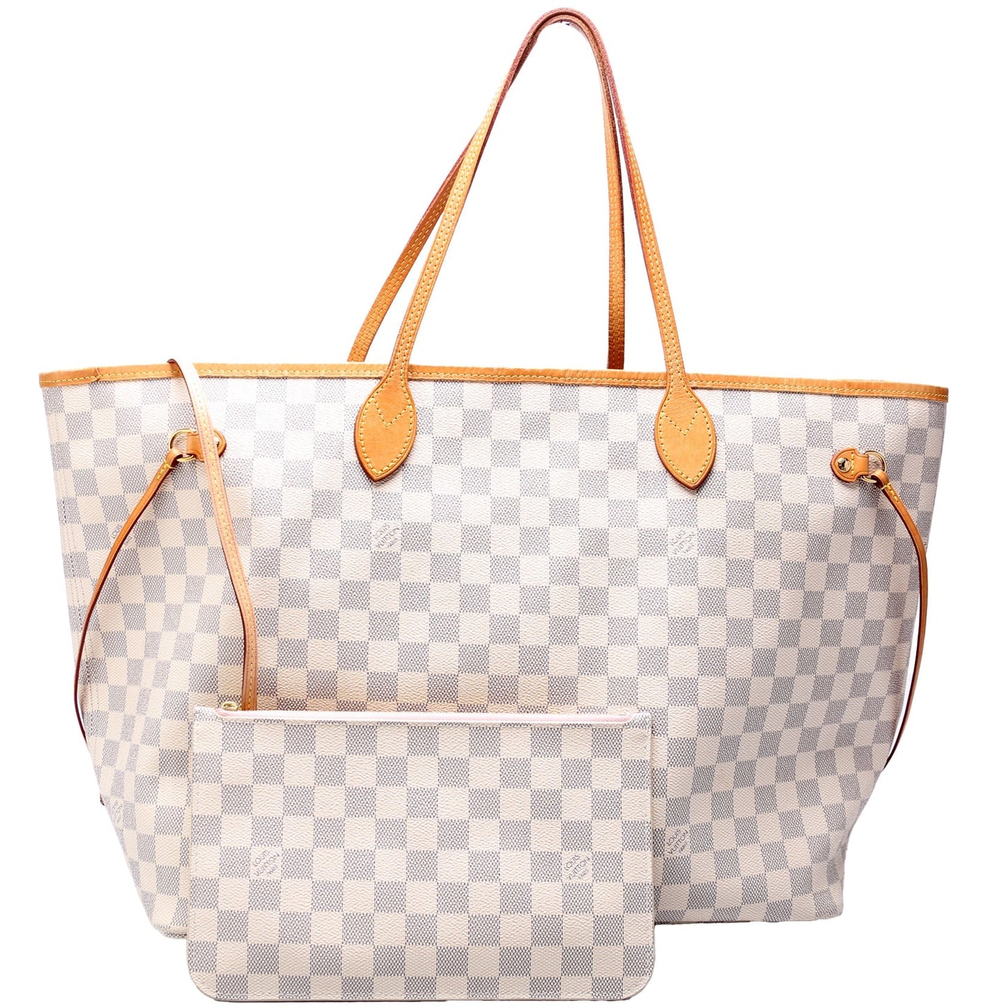 Neverfull W/Wallet GM Damier Azur