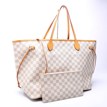 Neverfull W/Wallet GM Damier Azur