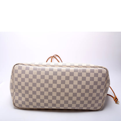 Neverfull W/Wallet GM Damier Azur