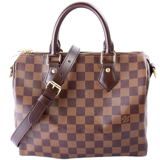 Speedy 25 Bandouliere Damier Ebene