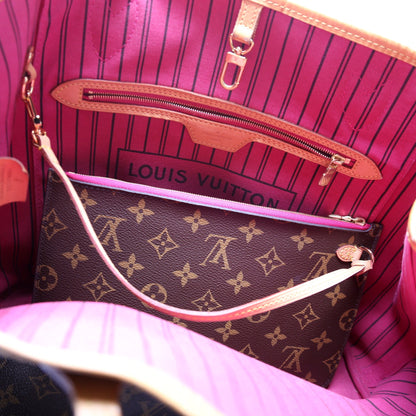 Neverfull W/Wallet MM Monogram