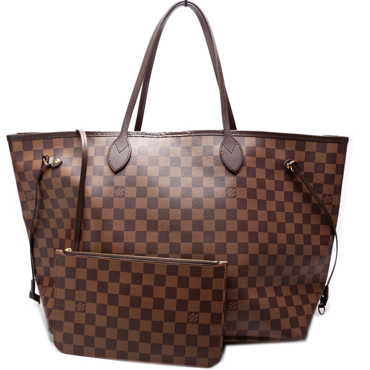 Neverfull W/Wallet GM Damier Ebene