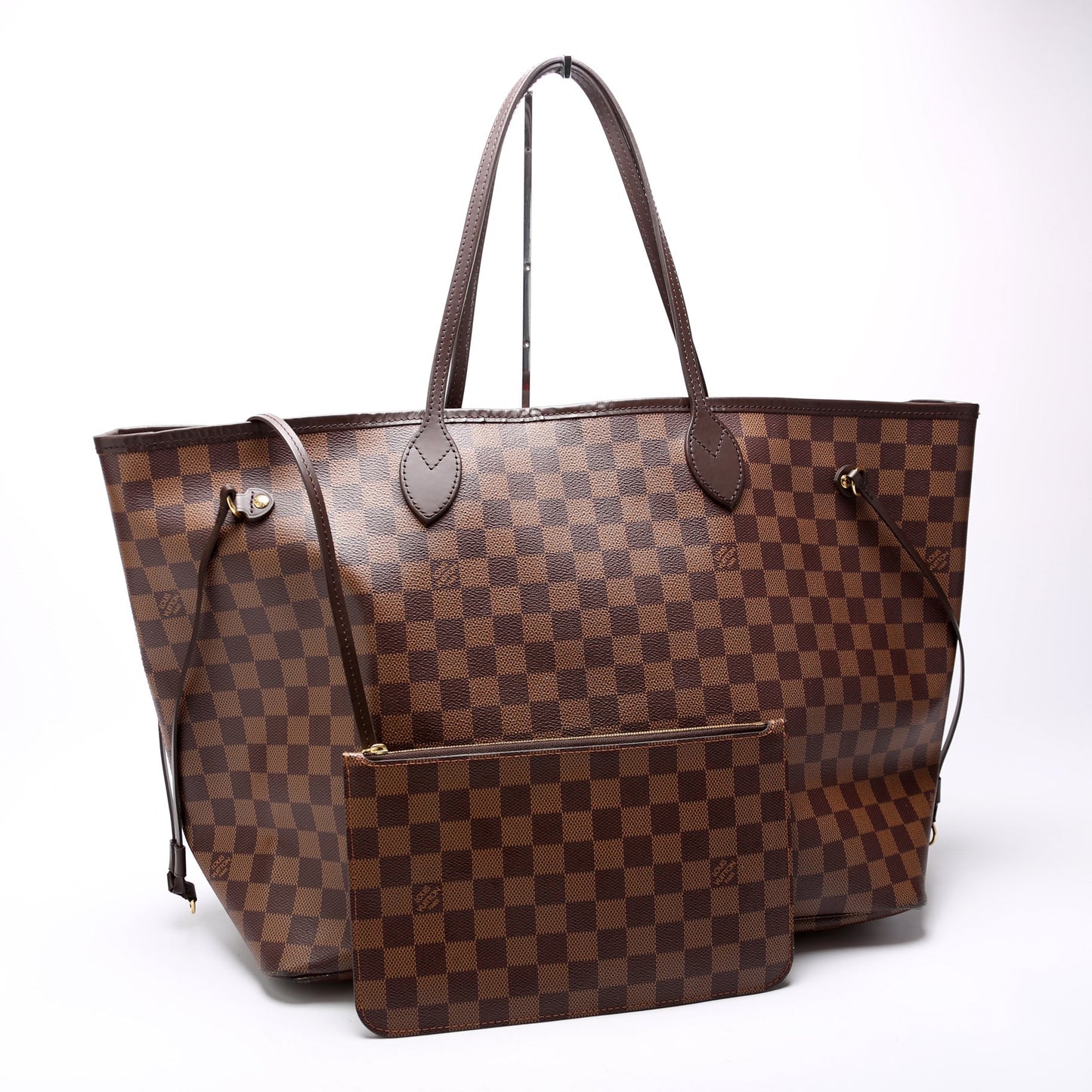 Neverfull W/Wallet GM Damier Ebene