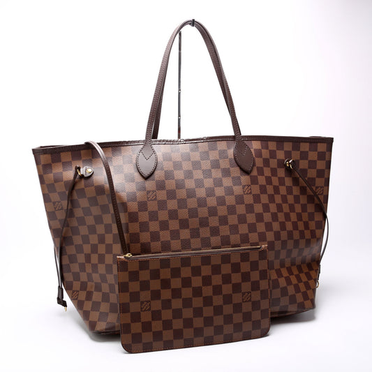 Neverfull W/Wallet GM Damier Ebene