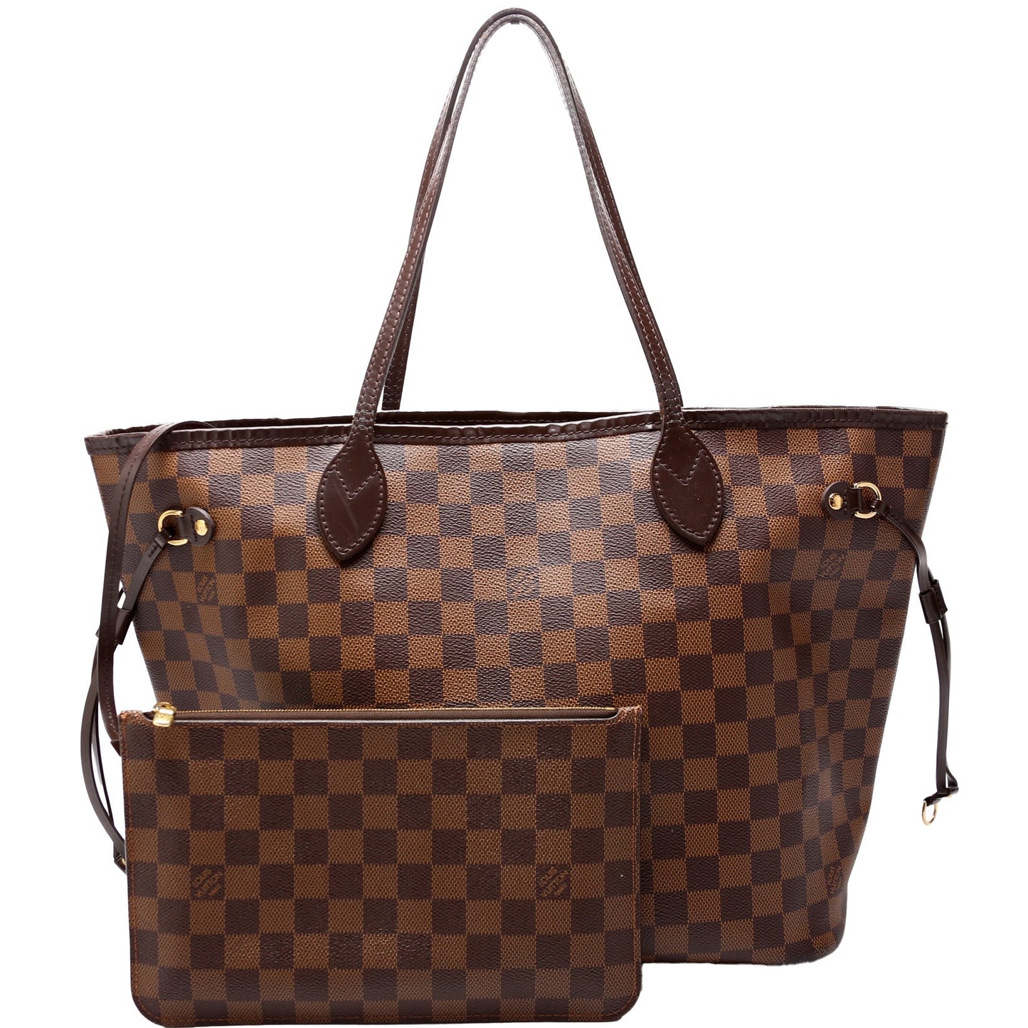 Neverfull W/Wallet MM Damier Ebene