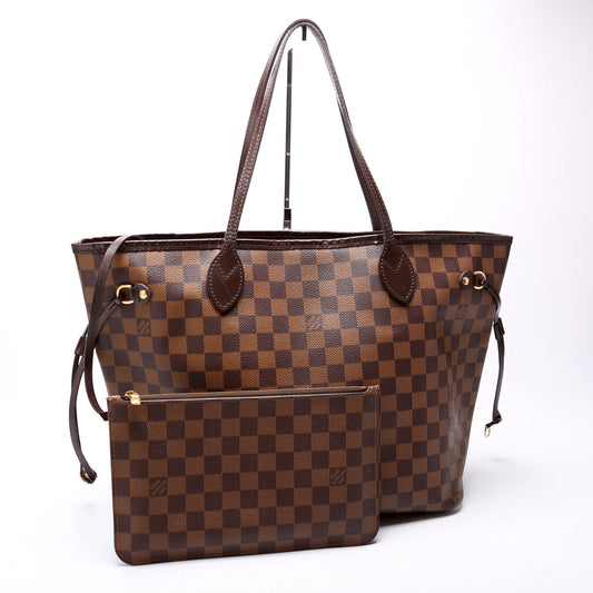 Neverfull W/Wallet MM Damier Ebene