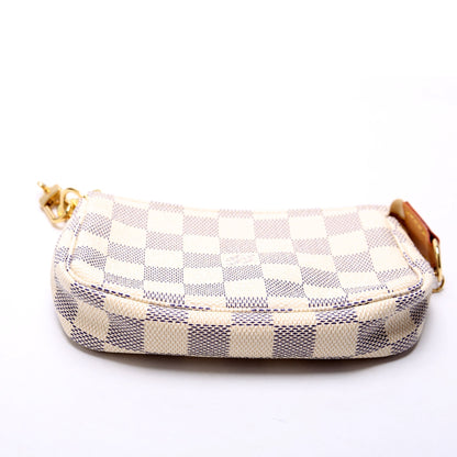 Pochette Accessories Mini Damier Azur