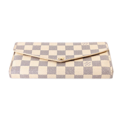 Sarah wallet Damier Azur Newer