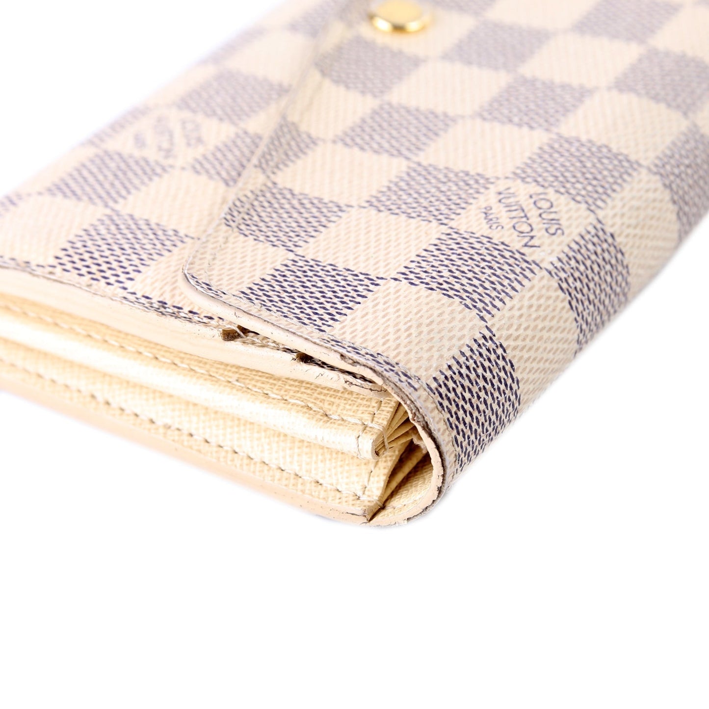 Sarah wallet Damier Azur Newer