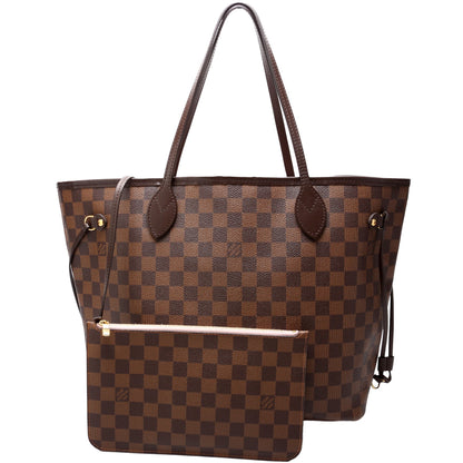 Neverfull W/Wallet MM Damier Ebene